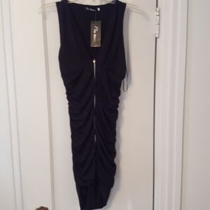 Black cocktail dress